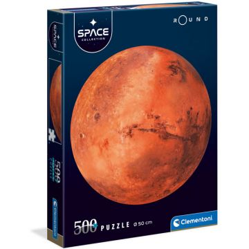 Space Collection - Mars, 500 pc round puzzle